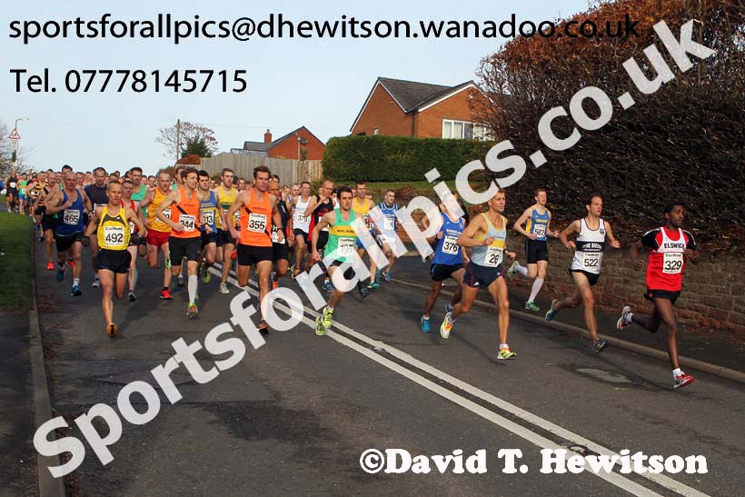 Start of the Brampton to Carlisle 10 mile Road Race. Photo: David T. Hewitson/Sports for All Pics